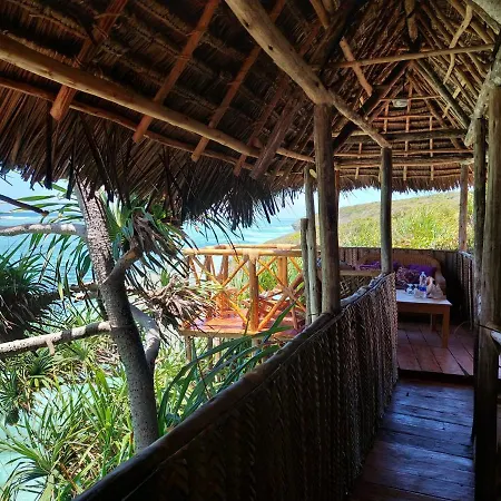 Mtende Beach Bungalow Ocean View & Secret Beach Exterior photo